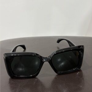 Versace Black and Gold Sunglasses